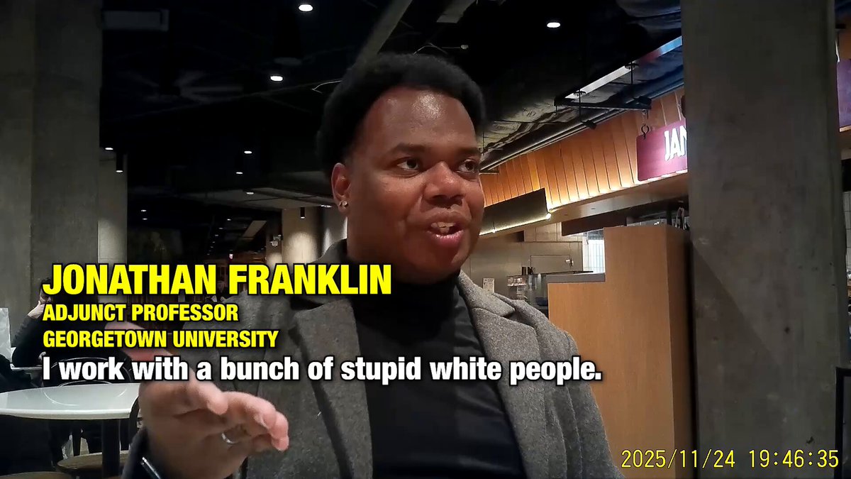 CAUGHT ON HIDDEN CAMERA: Georgetown Professor Caught on Hidden Camera Calling Black Conservatives “Coons” & Saying He “Works With Stupid White People” on undercover date with James O’Keefe…